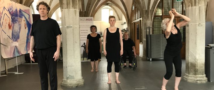 Dansvoorstelling tijdens Mariken Festival