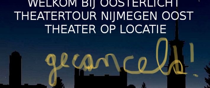 Oosterlicht 2020 gecanceld ivm Corona!